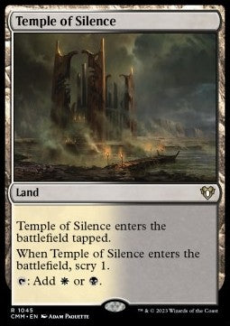 Temple of Silence⁣ - Commander Masters: Extras⁣ (Rare)⁣ [1045]