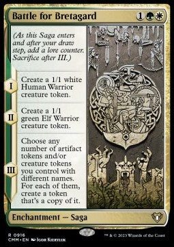 Battle for Bretagard⁣ - Commander Masters: Extras⁣ (Rare)⁣ [916]