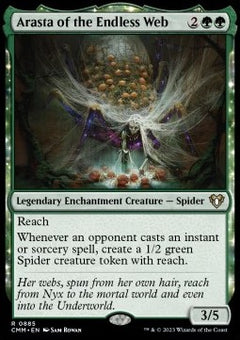 Arasta of the Endless Web⁣ - Commander Masters: Extras⁣ (Rare)⁣ [885]