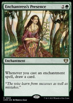 Enchantress's Presence⁣ - Commander Masters: Extras⁣ (Rare)⁣ [893]