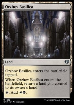 Orzhov Basilica⁣ - Commander Masters: Extras⁣ (Uncommon)⁣ [1018]