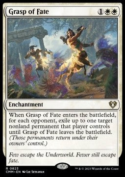 Grasp of Fate⁣ - Commander Masters: Extras⁣ (Rare)⁣ [823]