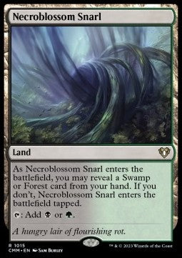 Necroblossom Snarl⁣ - Commander Masters: Extras⁣ (Rare)⁣ [1015]