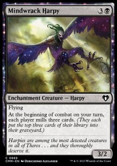 Mindwrack Harpy⁣ - Commander Masters: Extras⁣ (Common)⁣ [869]