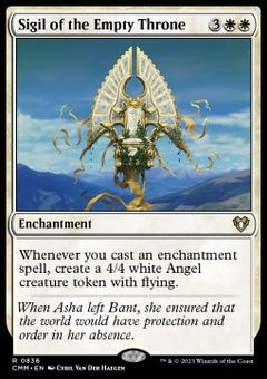 Sigil of the Empty Throne⁣ - Commander Masters: Extras⁣ (Rare)⁣ [836]