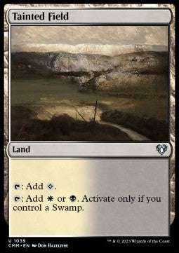 Tainted Field⁣ - Commander Masters: Extras⁣ (Uncommon)⁣ [1039]