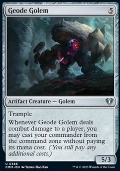 Geode Golem⁣ - Commander Masters⁣ (Uncommon)⁣ [386]