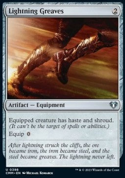 Lightning Greaves - Commander Masters (Uncommon) [CMM-398]