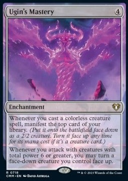 Ugin's Mastery⁣ - Commander Masters: Extras⁣ (Rare)⁣ [718]