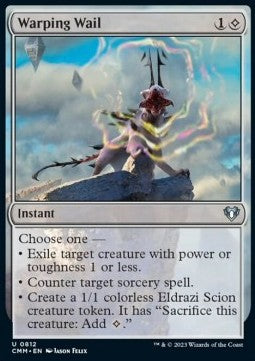 Warping Wail⁣ - Commander Masters: Extras⁣ (Uncommon)⁣ [812]