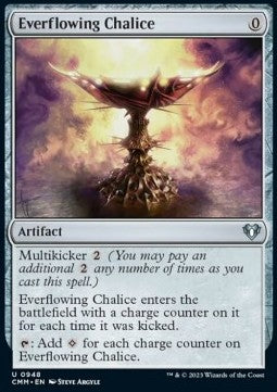 Everflowing Chalice⁣ - Commander Masters: Extras⁣ (Uncommon)⁣ [948]