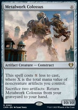 Metalwork Colossus⁣ - Commander Masters: Extras⁣ (Rare)⁣ [960]