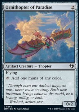 Ornithopter of Paradise⁣ - Commander Masters: Extras⁣ (Common)⁣ [966]