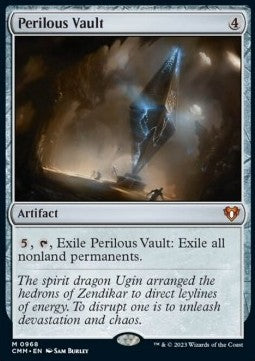 Perilous Vault⁣ - Commander Masters: Extras⁣ (Mythic)⁣ [968]