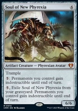 Soul of New Phyrexia⁣ - Commander Masters: Extras⁣ (Mythic)⁣ [974]