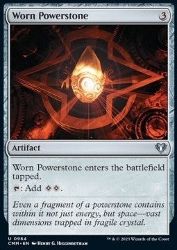Worn Powerstone⁣ - Commander Masters: Extras⁣ (Uncommon)⁣ [984]
