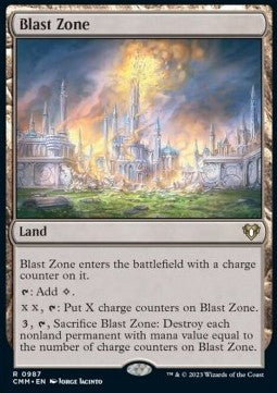 Blast Zone⁣ - Commander Masters: Extras⁣ (Rare)⁣ [987]
