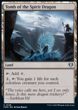 Tomb of the Spirit Dragon⁣ - Commander Masters: Extras⁣ (Uncommon)⁣ [1048]