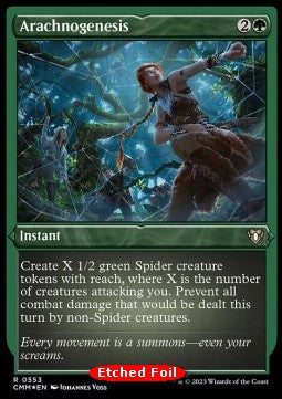 Arachnogenesis⁣ - Commander Masters: Extras⁣ (Rare)⁣ [553]