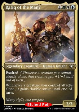 Rafiq of the Many⁣ - Commander Masters: Extras⁣ (Rare)⁣ [589]
