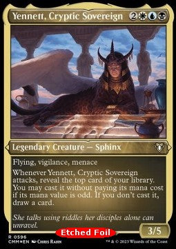 Yennett, Cryptic Sovereign⁣ - Commander Masters: Extras⁣ (Rare)⁣ [596]