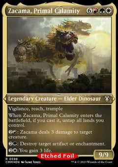 Zacama, Primal Calamity (V.1)⁣ - Commander Masters: Extras⁣ (Rare)⁣ [598]