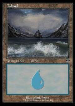 Island (V.3)⁣ - Commander Masters: Extras⁣ (Land)⁣ [442]