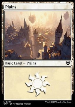 Plains (V.8)⁣ - Commander Masters: Extras⁣ (Land)⁣ [787]