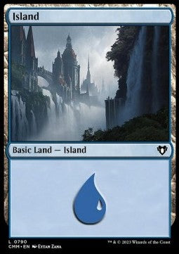 Island (V.6)⁣ - Commander Masters: Extras⁣ (Land)⁣ [790]
