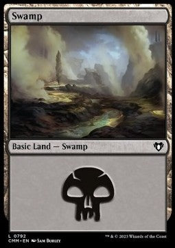 Swamp (V.5)⁣ - Commander Masters: Extras⁣ (Land)⁣ [792]