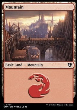 Mountain (V.4)⁣ - Commander Masters: Extras⁣ (Land)⁣ [794]