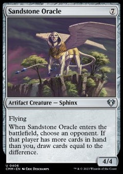 Sandstone Oracle⁣ - Commander Masters⁣ (Uncommon)⁣ [406]