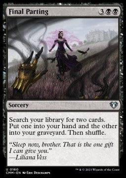 Final Parting⁣ - Commander Masters⁣ (Uncommon)⁣ [160]