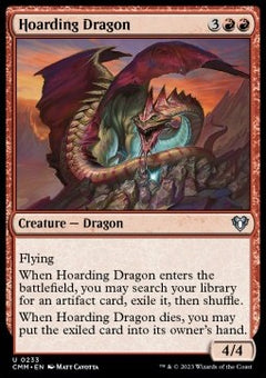 Hoarding Dragon⁣ - Commander Masters⁣ (Uncommon)⁣ [233]