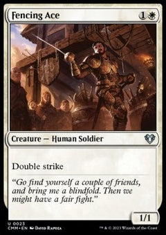 Fencing Ace⁣ - Commander Masters⁣ (Uncommon)⁣ [23]
