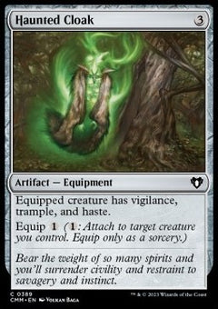 Haunted Cloak⁣ - Commander Masters⁣ (Common)⁣ [389]