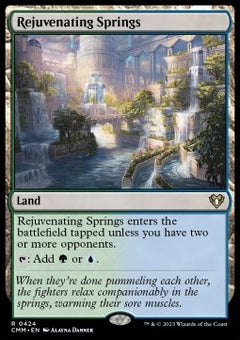 Rejuvenating Springs⁣ - Commander Masters⁣ (Rare)⁣ [424]