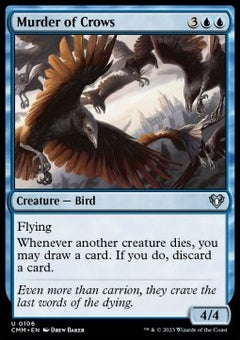 Murder of Crows⁣ - Commander Masters⁣ (Uncommon)⁣ [106]