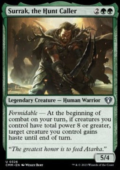 Surrak, the Hunt Caller⁣ - Commander Masters⁣ (Uncommon)⁣ [326]