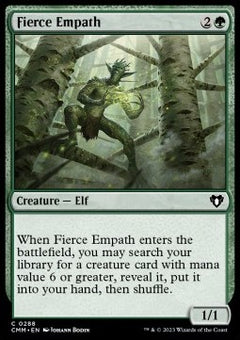 Fierce Empath⁣ - Commander Masters⁣ (Common)⁣ [288]