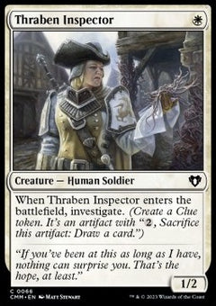 Thraben Inspector⁣ - Commander Masters⁣ (Common)⁣ [66]