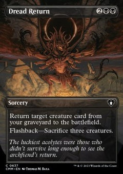 Dread Return⁣ - Commander Masters: Extras⁣ (Common)⁣ [637]