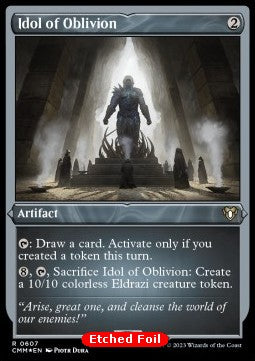 Idol of Oblivion⁣ - Commander Masters: Extras⁣ (Rare)⁣ [607]