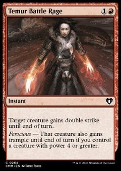 Temur Battle Rage⁣ - Commander Masters⁣ (Common)⁣ [264]