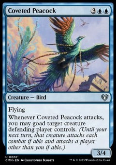 Coveted Peacock⁣ - Commander Masters⁣ (Uncommon)⁣ [82]