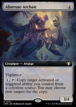 Abstruse Archaic (V.2)⁣ - Commander Masters: Extras⁣ (Rare)⁣ [744]
