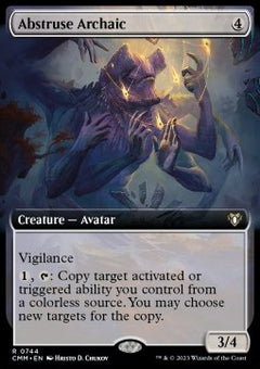 Abstruse Archaic (V.2)⁣ - Commander Masters: Extras⁣ (Rare)⁣ [744]