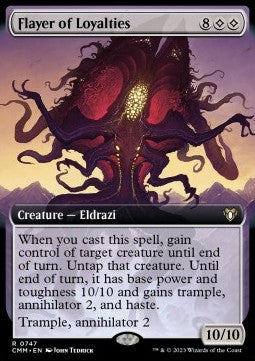 Flayer of Loyalties (V.2)⁣ - Commander Masters: Extras⁣ (Rare)⁣ [747]
