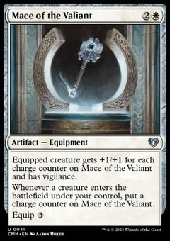 Mace of the Valiant⁣ - Commander Masters⁣ (Uncommon)⁣ [41]