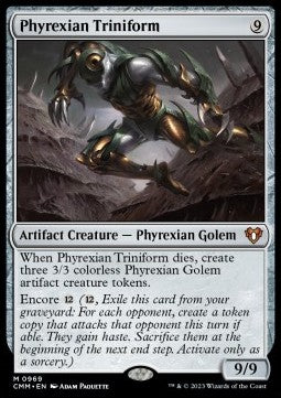 Phyrexian Triniform⁣ - Commander Masters: Extras⁣ (Mythic)⁣ [969]